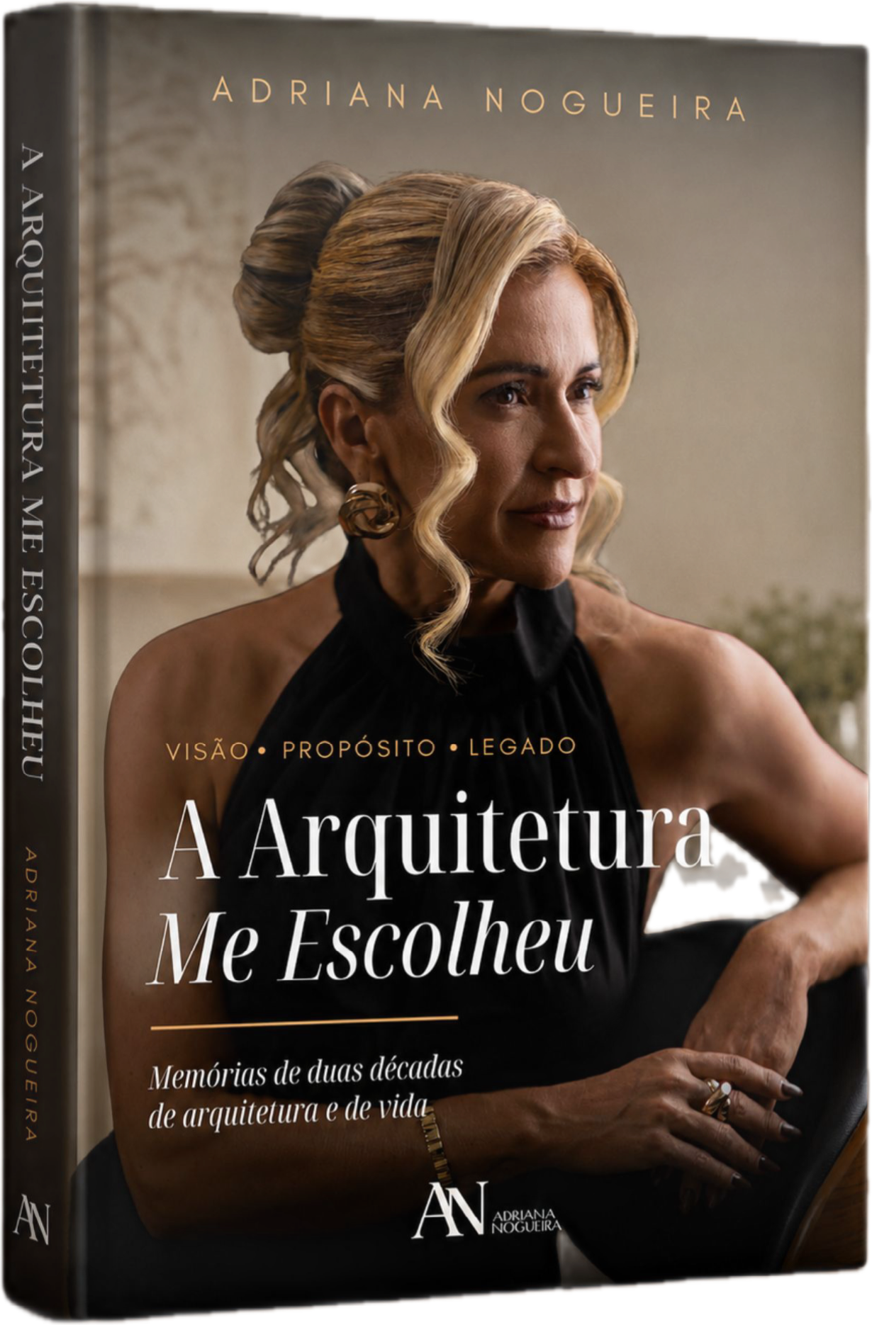 Capa do livro "A Arquitetura Me Escolheu" de Adriana Nogueira